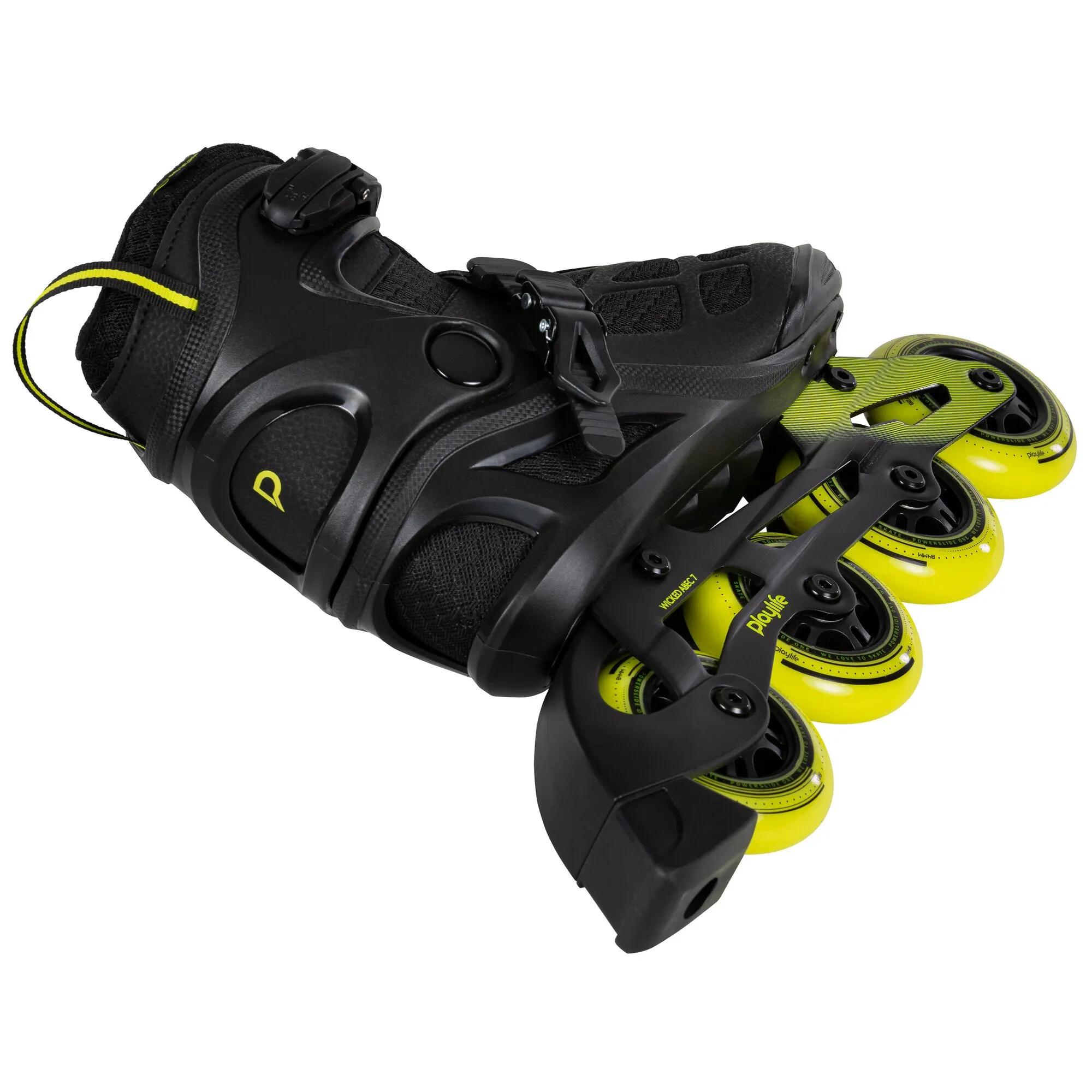 Playlife Lancer 84 Inline Skates - Black/Lime