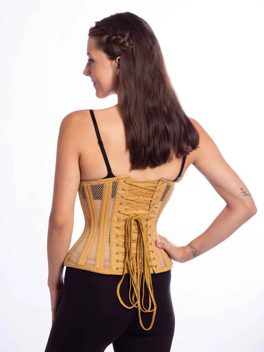 Plus Size Mesh Hourglass Curve Standard Underbust Corset : CS-426