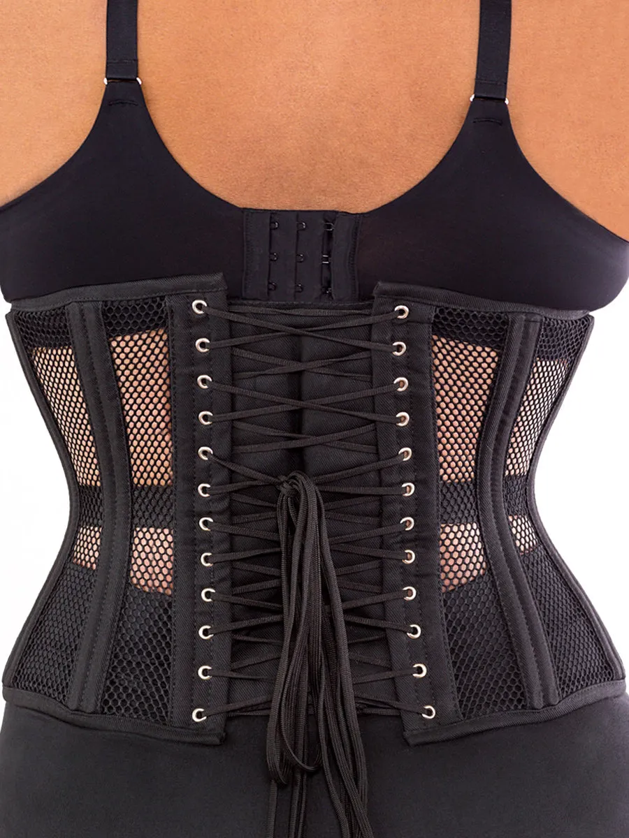 Plus Size Mesh Hourglass Curve Standard Underbust Corset : CS-426