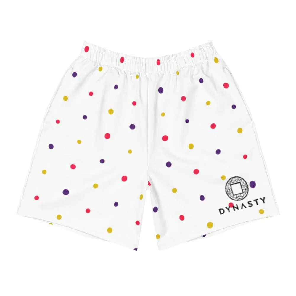Polkadot Active Training Workout Shorts (Tri-Colour)