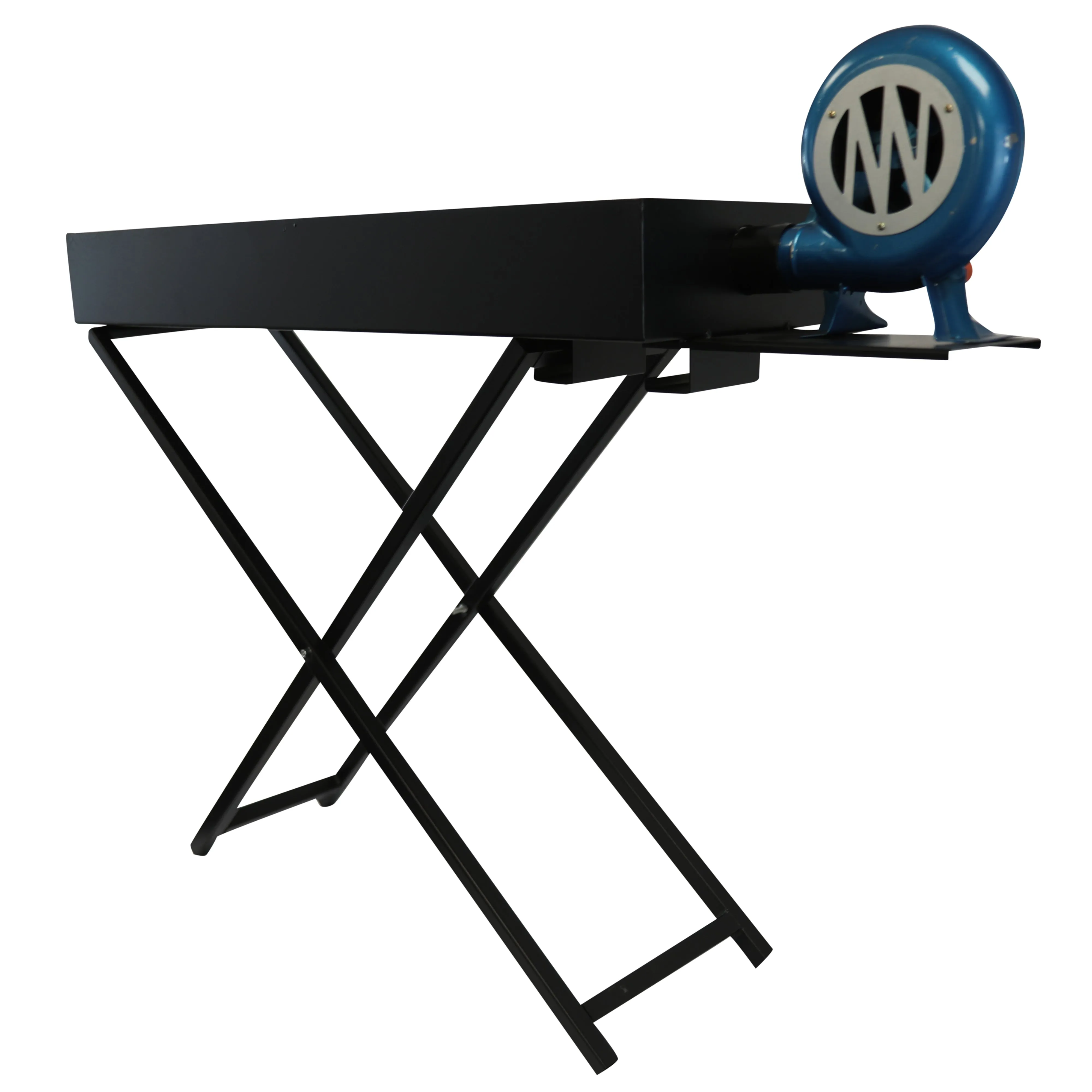 Portable Charcoal BBQ Grill with Fan Integration
