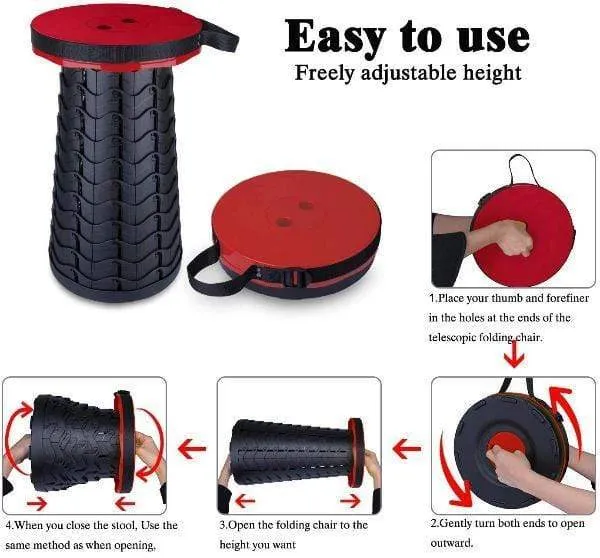 Portable Collapsible Outdoor Stool