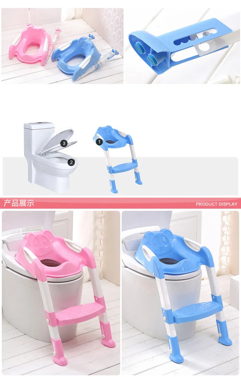 Potty Training Seat for Toddlers with Safety Seat Chair Adjustable Ladder