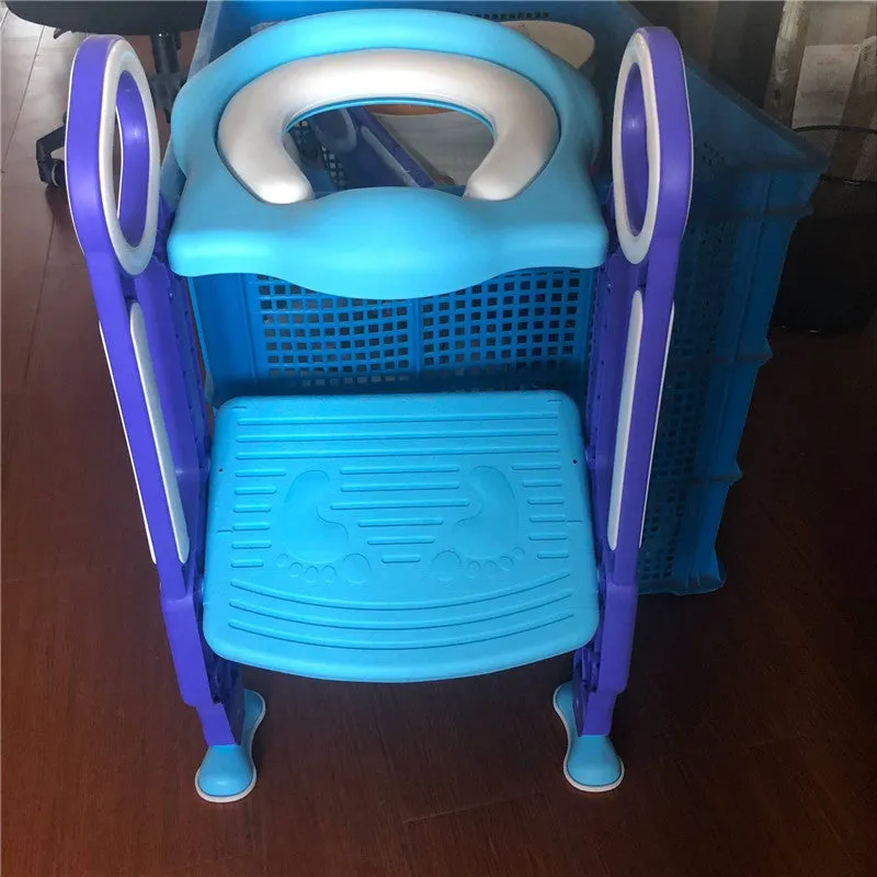 Potty Training Seat with Step Stool Folding Ladder