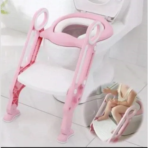 Potty Training Seat with Step Stool Folding Ladder