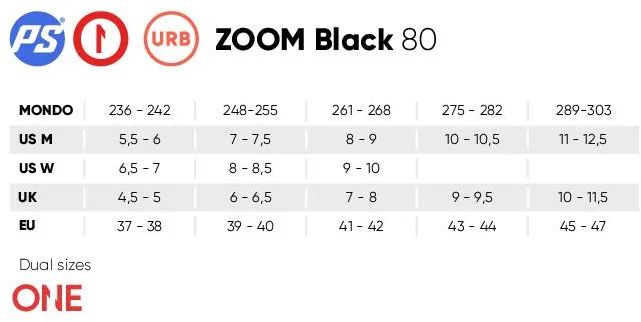 Powerslide Zoom Black 80 Inline Skates