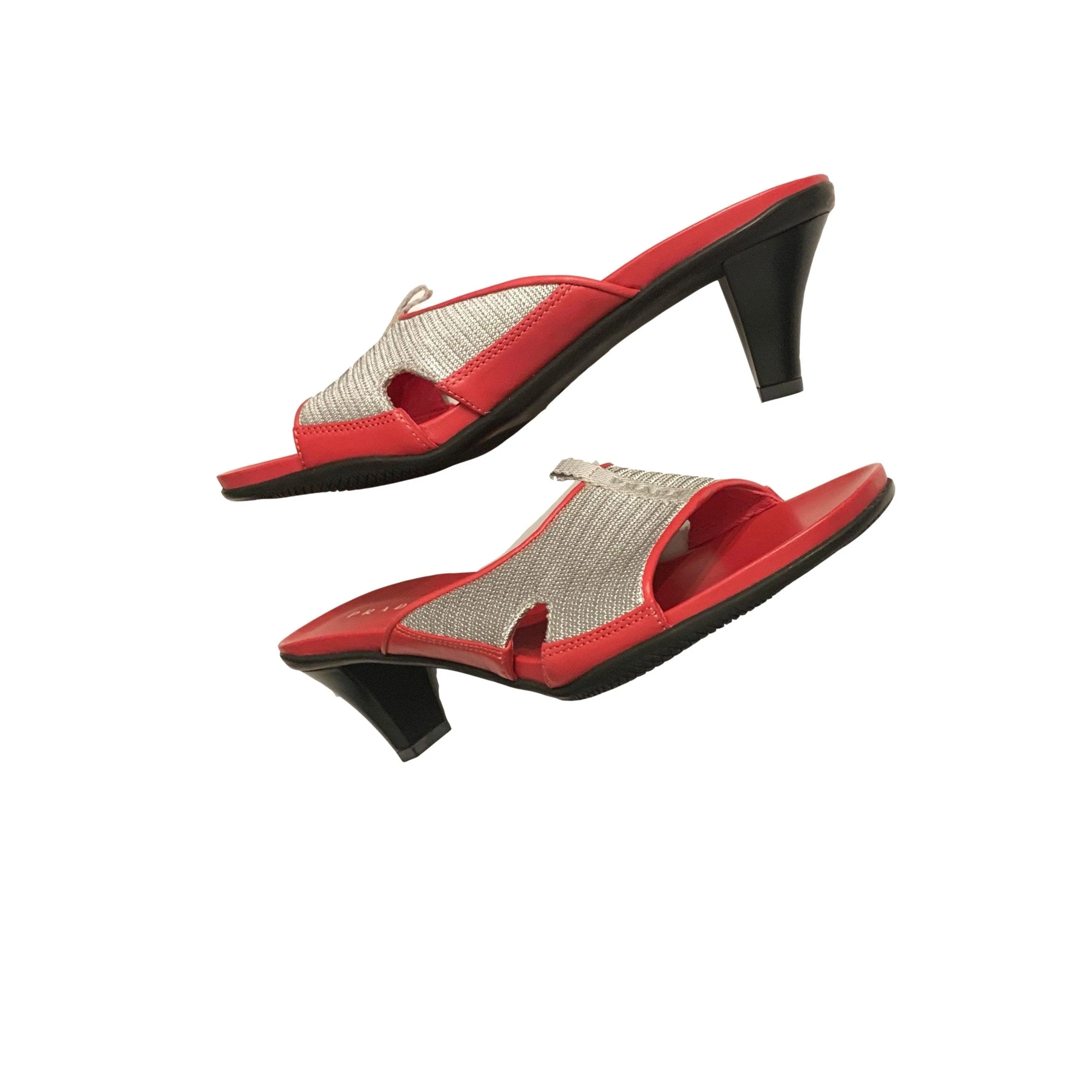 Prada Sport Pink Mesh Logo Kitten Heels