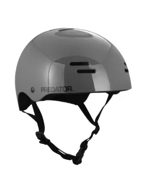 Predator SK8 Soft Foam Skate Helmet - Gloss Grey