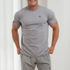 Premium Active Tee - Light Grey
