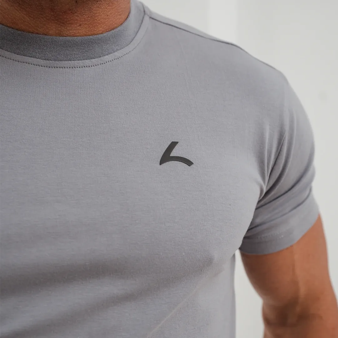 Premium Active Tee - Light Grey