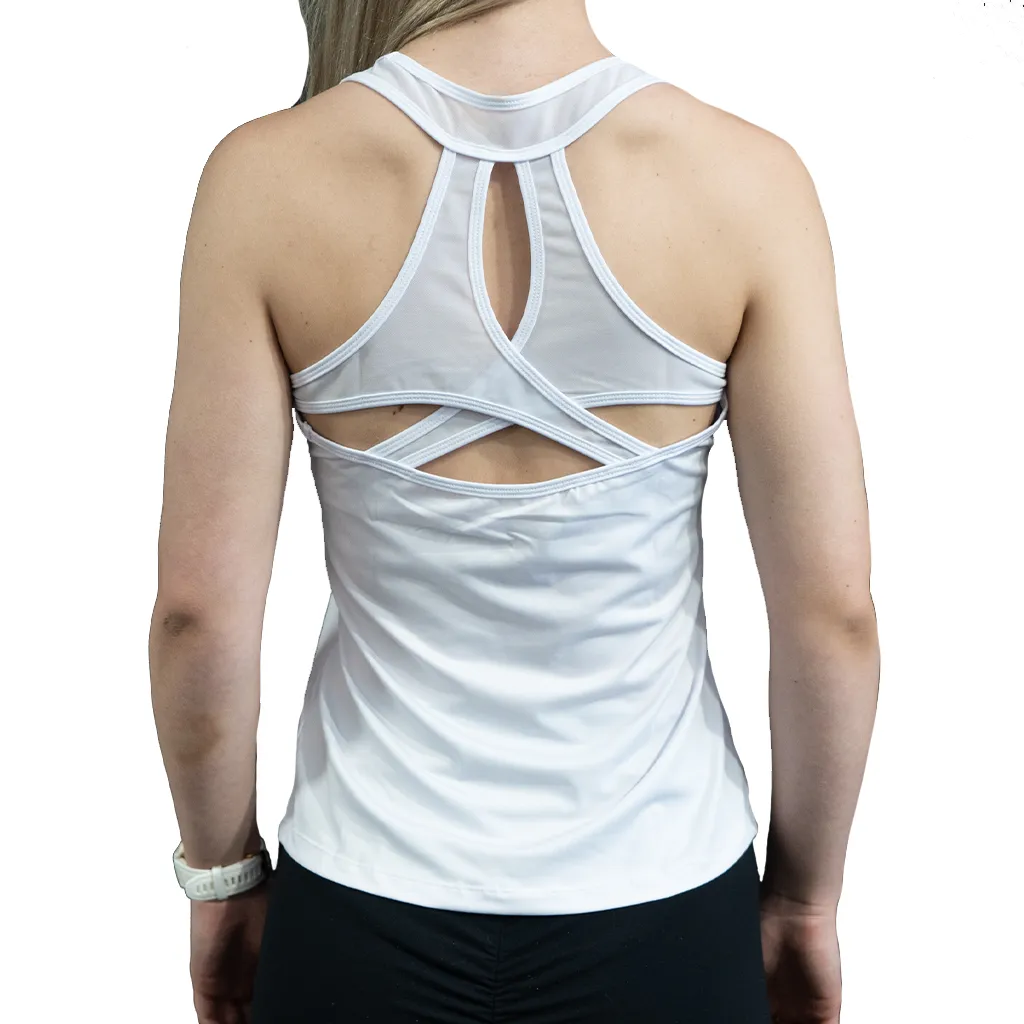 Premium Womens Cross Back Singlet by UM Sports