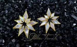 Preorder Helen MoP Gold Statement Earrings