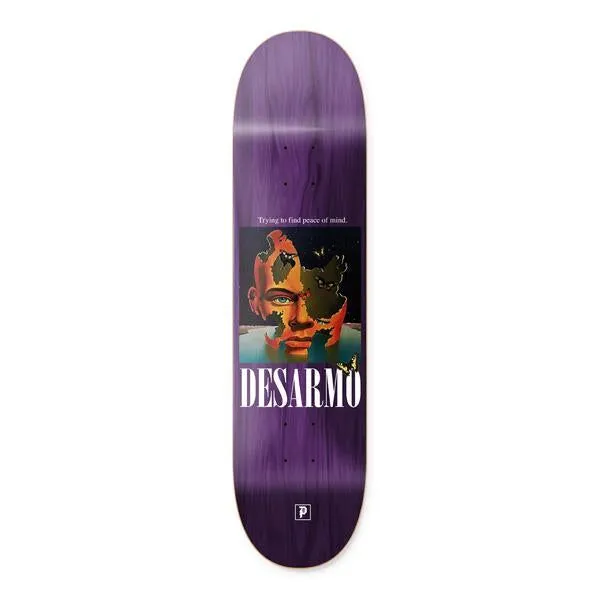 Primitive Desarmo Head Case Deck Purple x Venom Custom Complete Skateboard - 8.125"