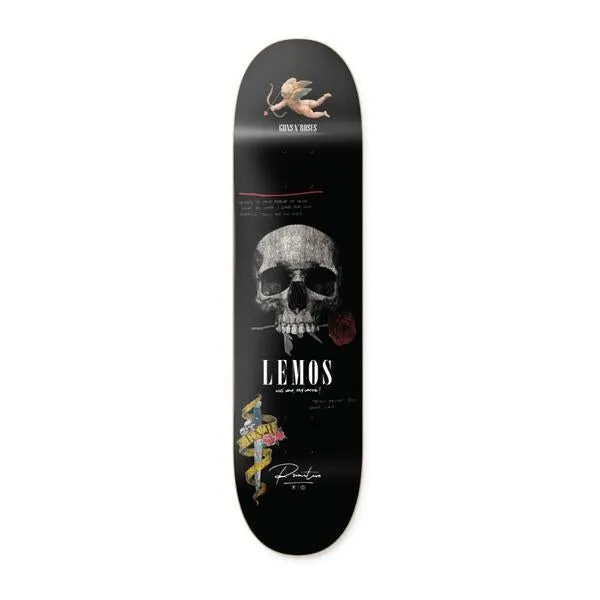 Primitive Lemos Don’t Cry Decks GNRS1 Black x Venom Custom Complete Skateboard - 8.25"