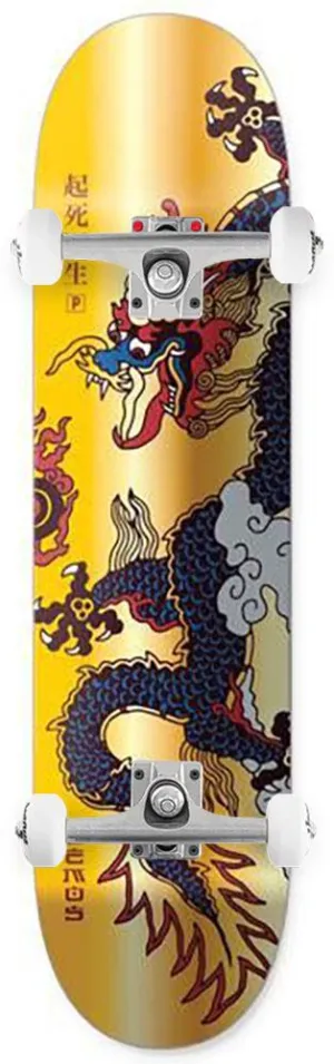 Primitive Lemos Legend Deck Gold x Venom Custom Complete Skateboard - 8.0"
