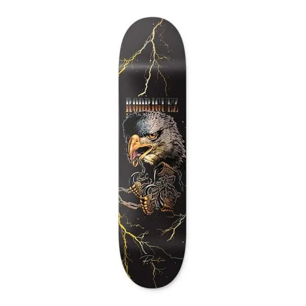 Primitive Rodriguez Eagle Deck Black x Venom Custom Complete Skateboard - 8.125"