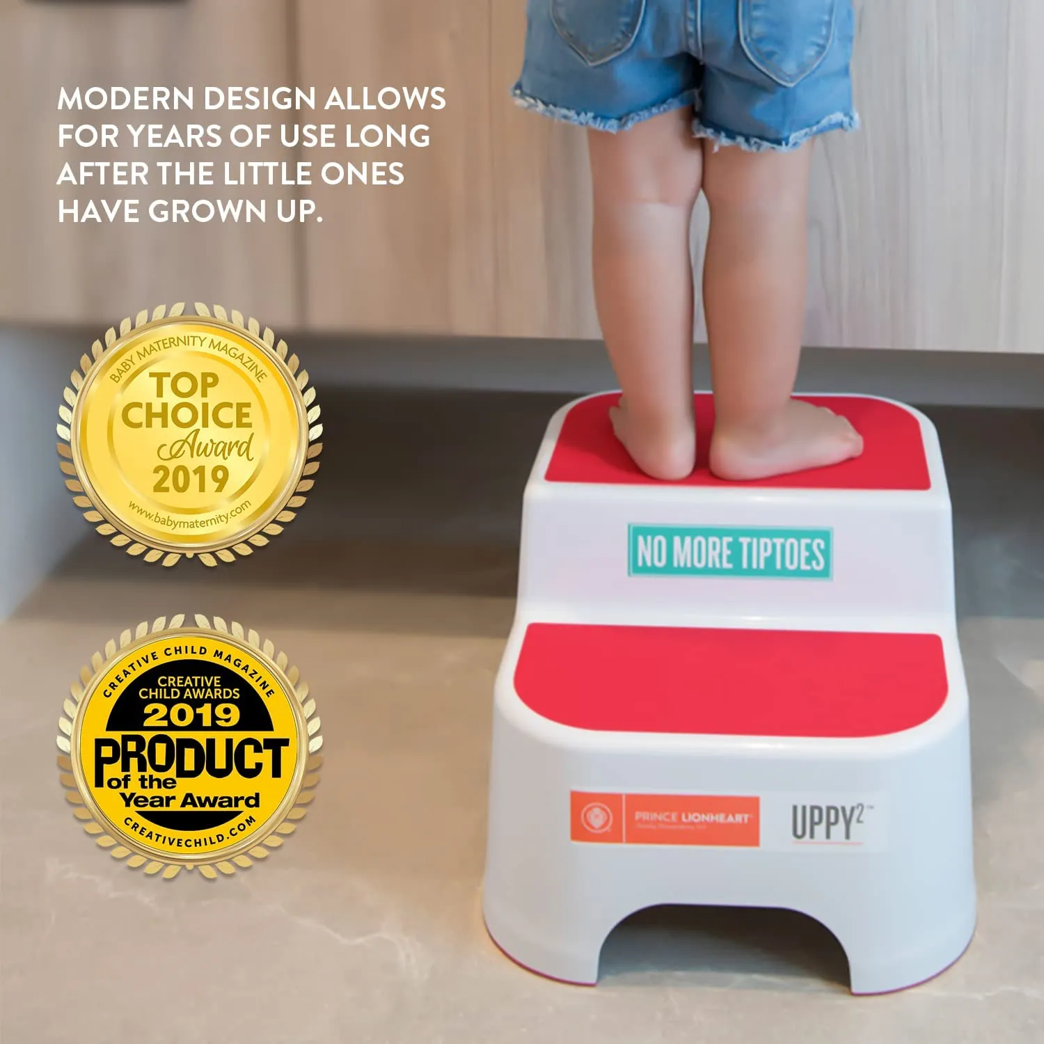 Prince Lionheart UPPY2 Step Stool Fuchsia
