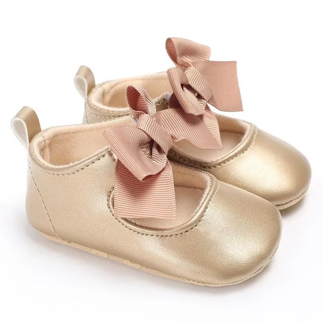 Princess Bowknot Bandage Shoes