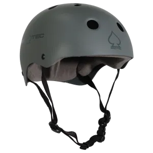 PRO-TEC CLASSIC SKATE MATTE GREY HELMET