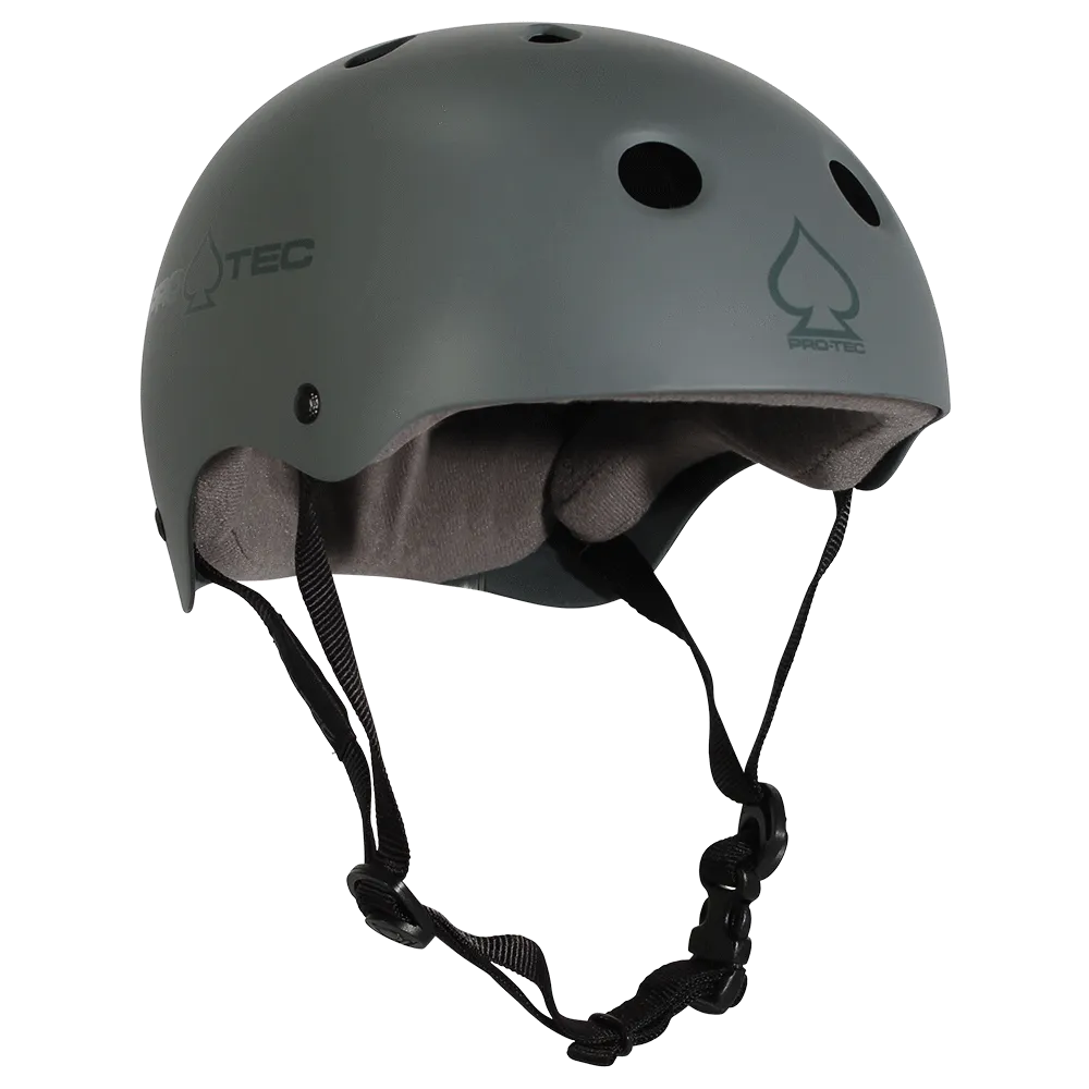 PRO-TEC CLASSIC SKATE MATTE GREY HELMET