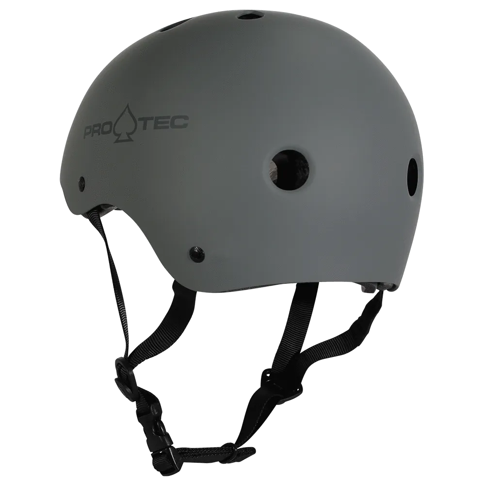 PRO-TEC CLASSIC SKATE MATTE GREY HELMET