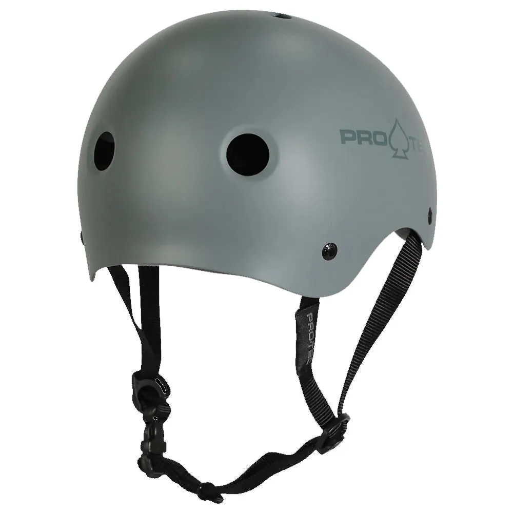 Protec Classic Matte Grey Skate Helmet