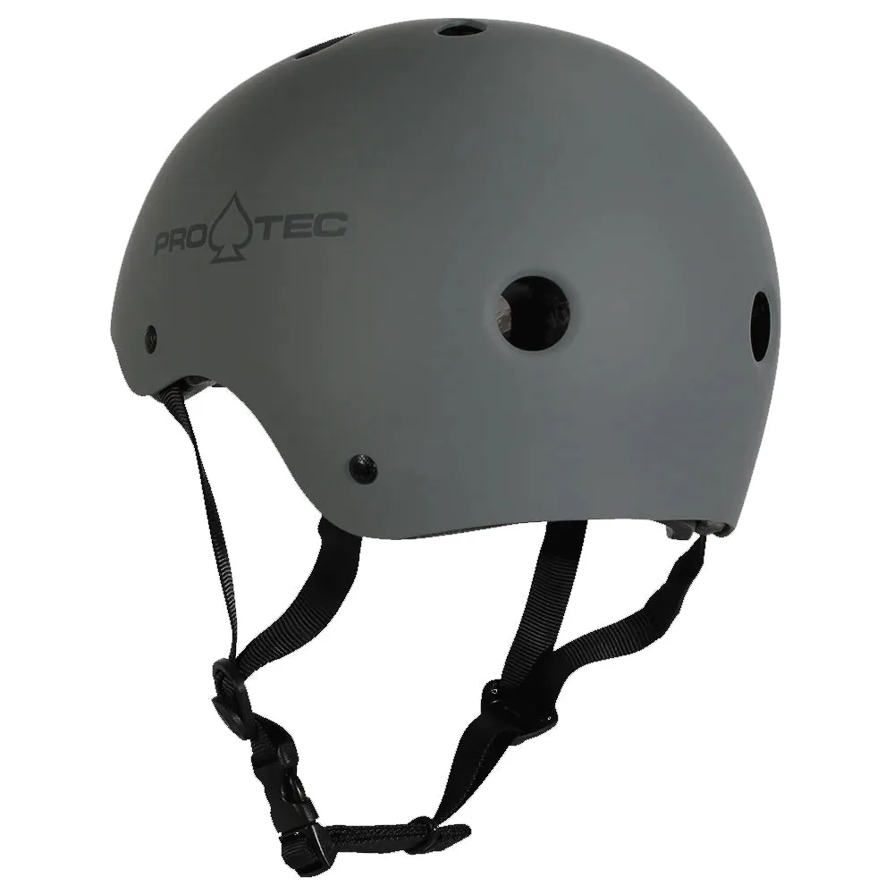 Protec Classic Matte Grey Skate Helmet