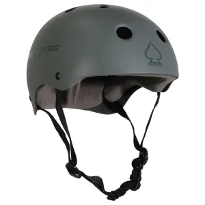 Protec Classic Matte Grey Skate Helmet