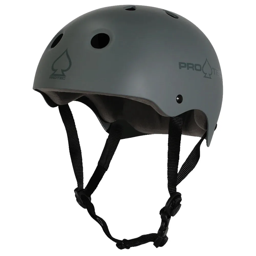 Protec Classic Matte Grey Skate Helmet
