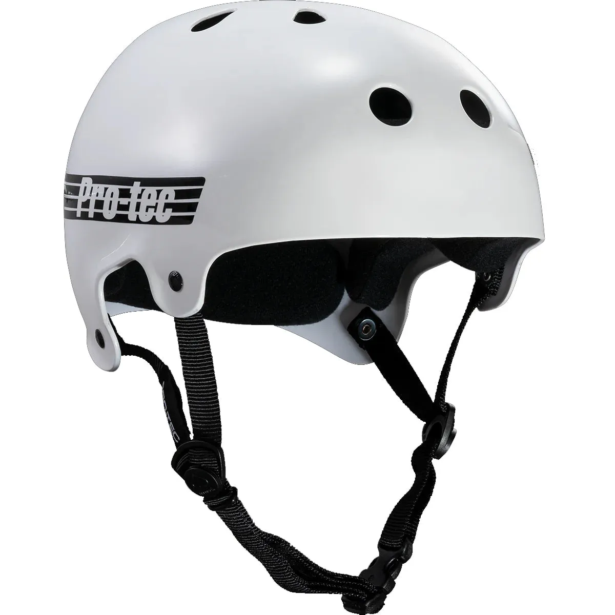 Protec Old School White Skate Helmet