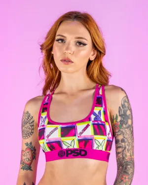 PSD Playboy Checkers Sports Bra