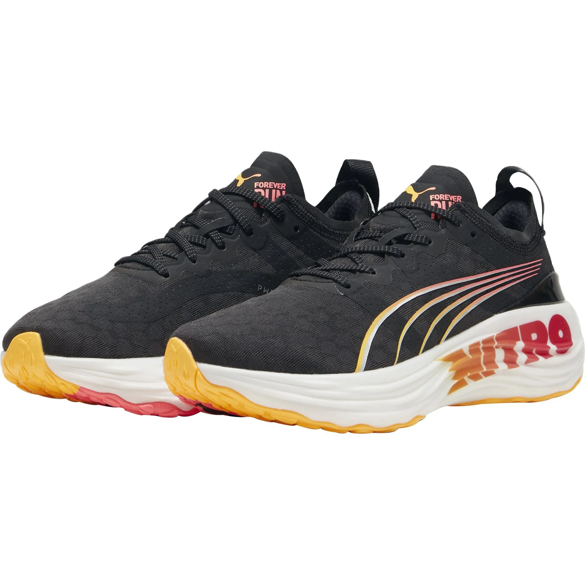 Puma ForeverRun Nitro Womens Running Shoes - Black