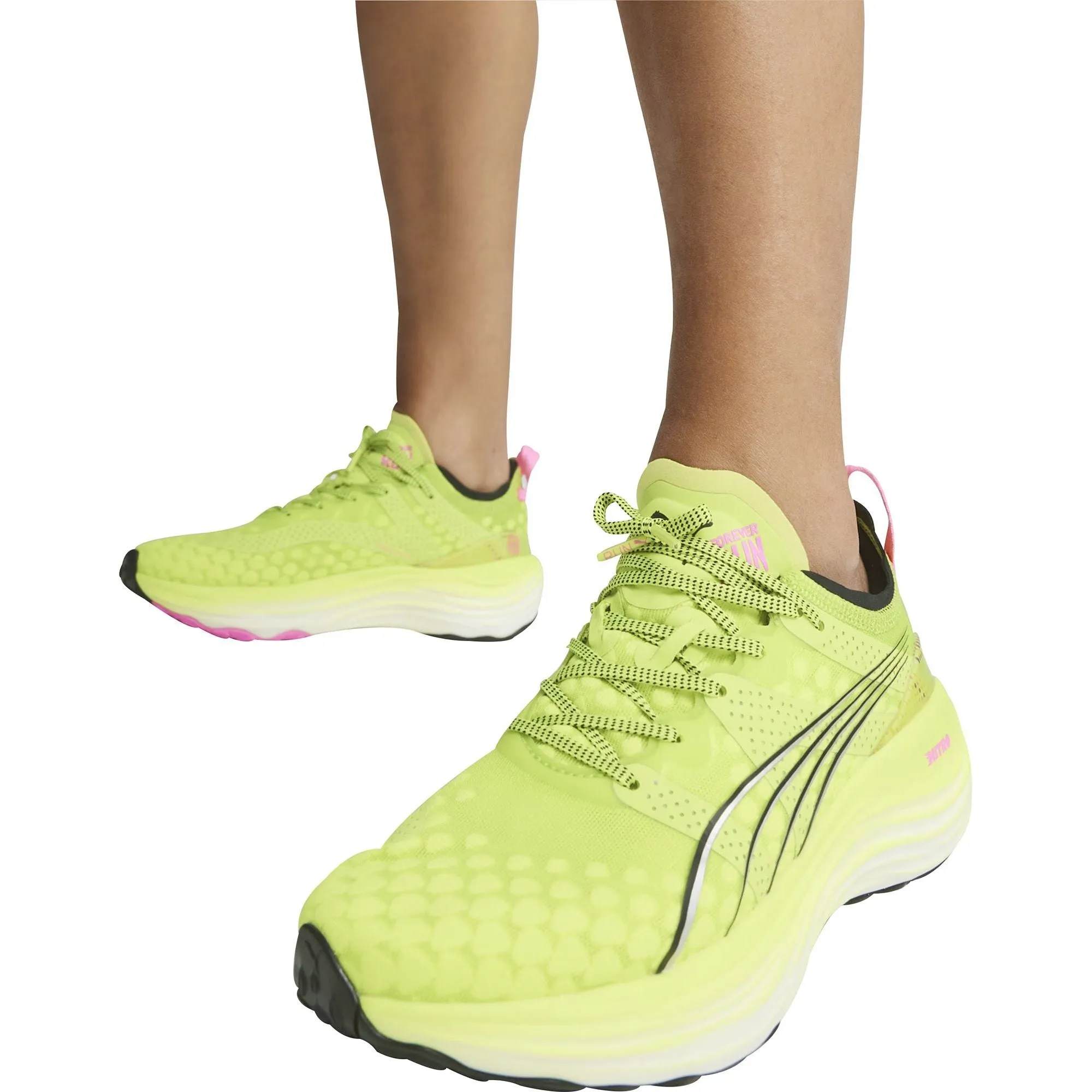 Puma ForeverRun Nitro Womens Running Shoes - Yellow