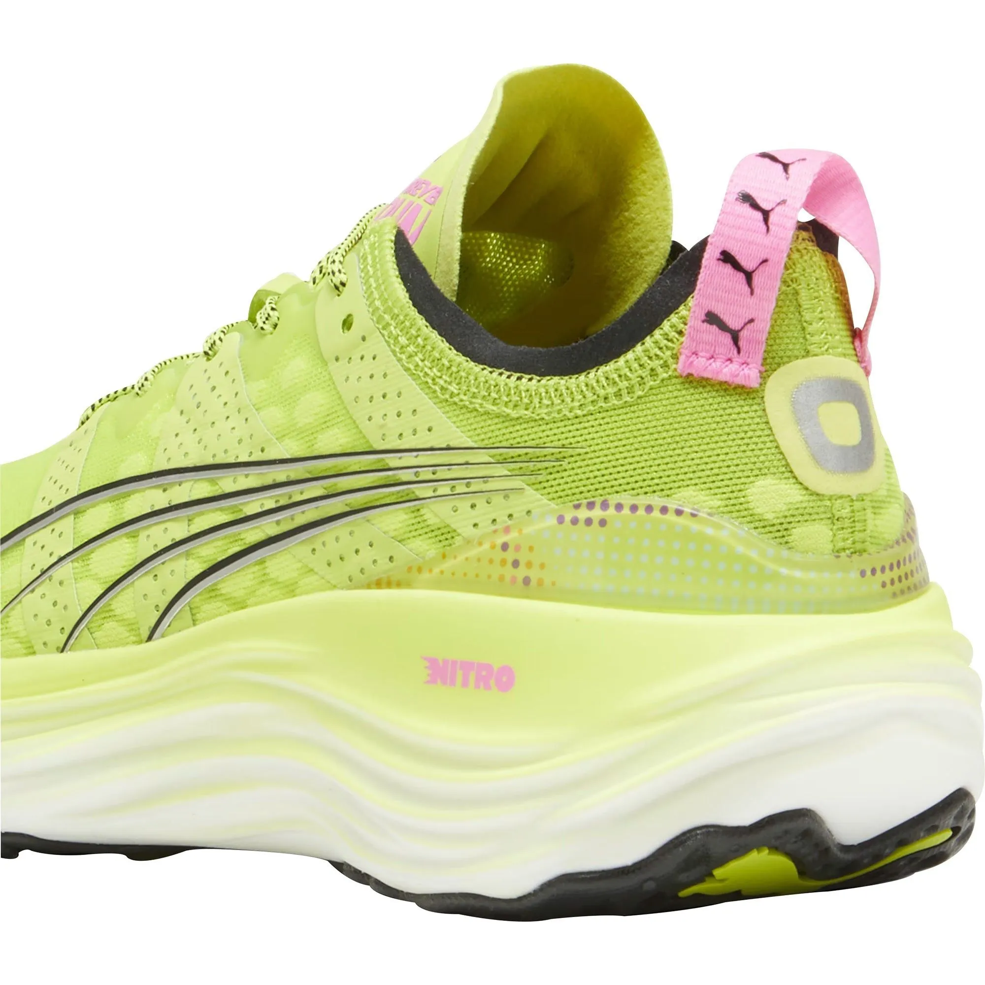 Puma ForeverRun Nitro Womens Running Shoes - Yellow