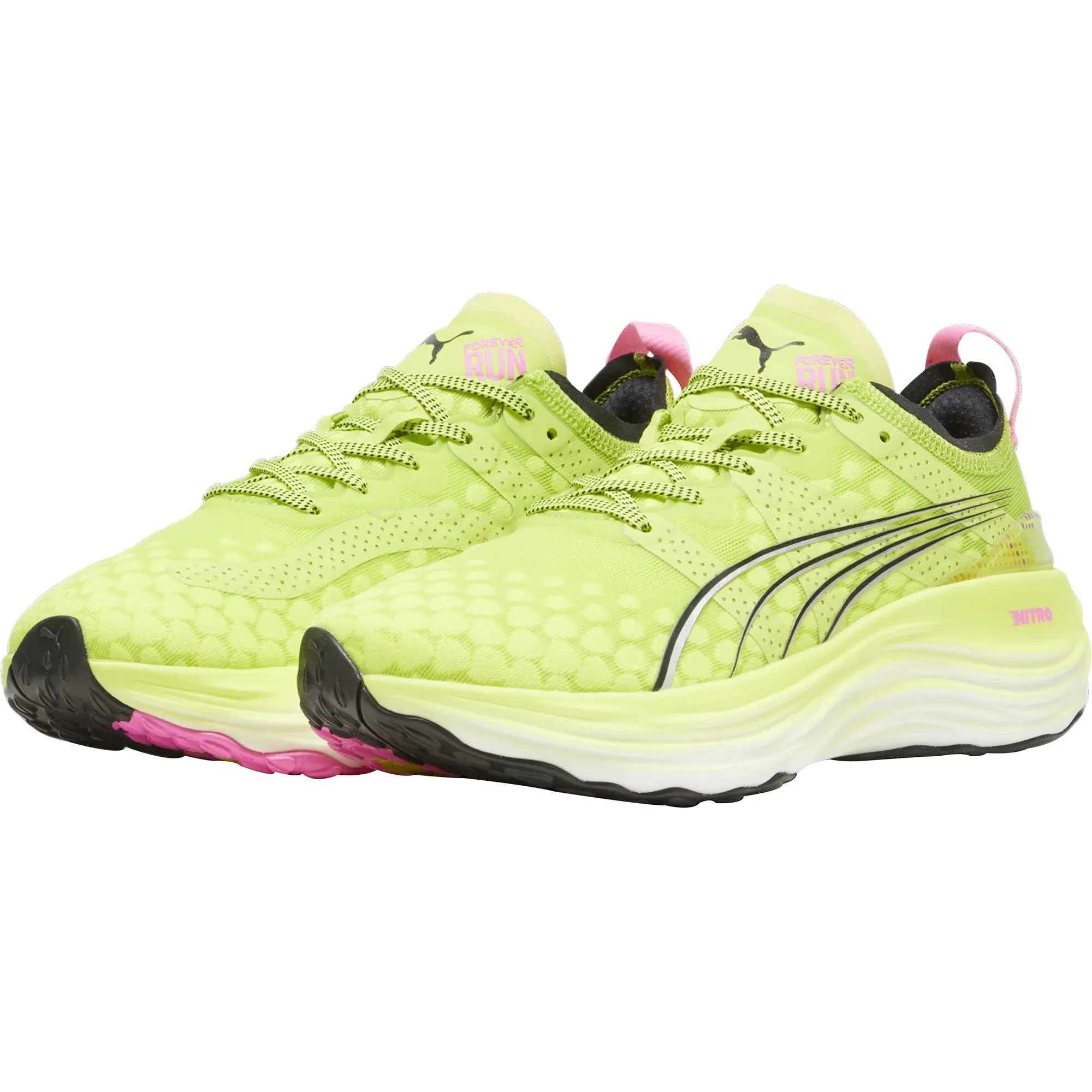 Puma ForeverRun Nitro Womens Running Shoes - Yellow