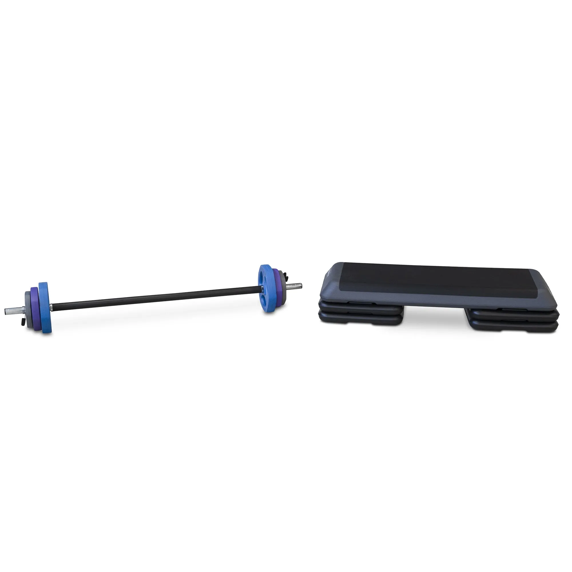 Pump Set 20kg   Aerobic Gym Step
