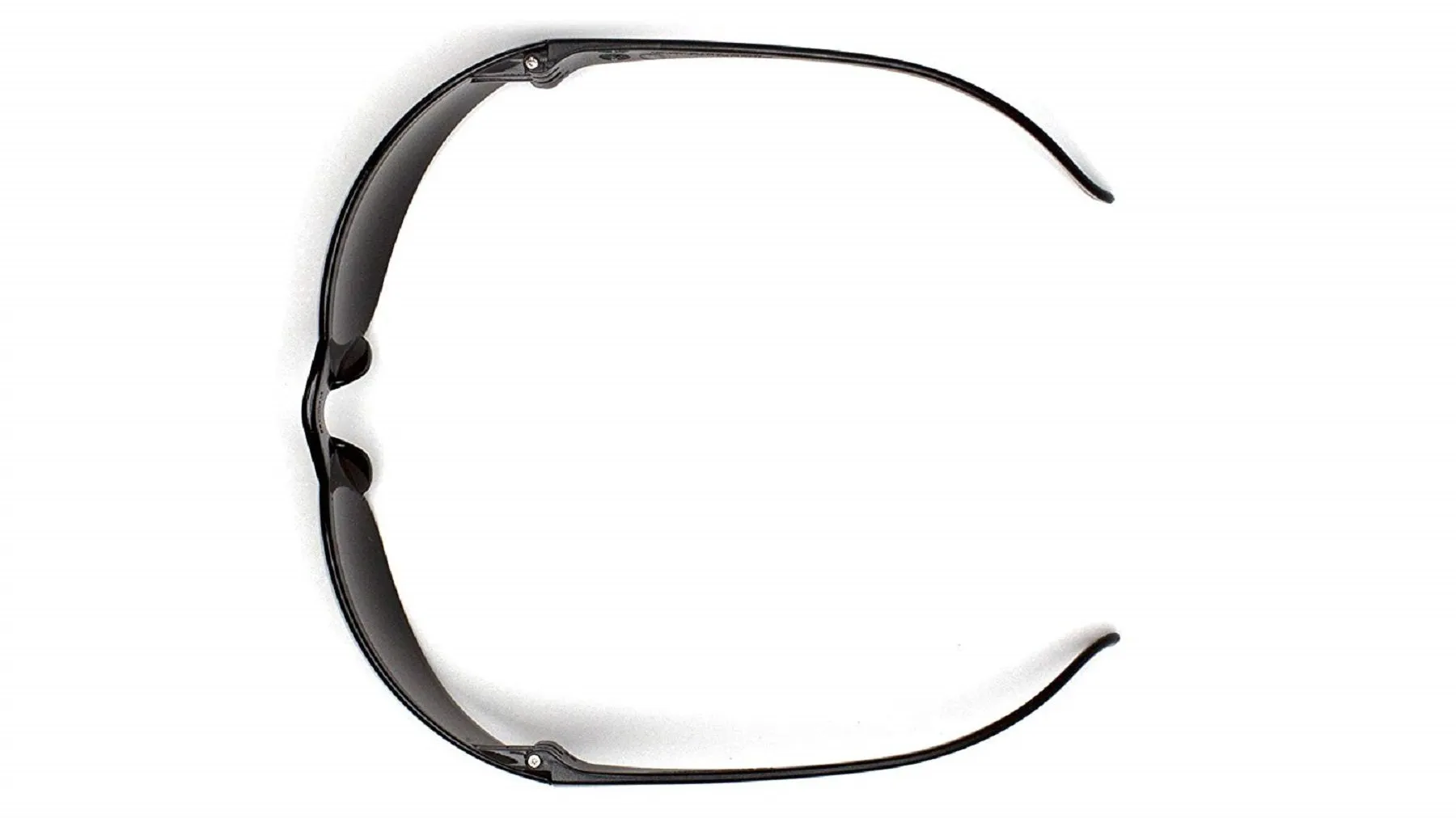 Pyramex Intruder Safety Glasses, Lightweight, Frameless Protection and Integrated Nosepiece, ANSI Z87.1