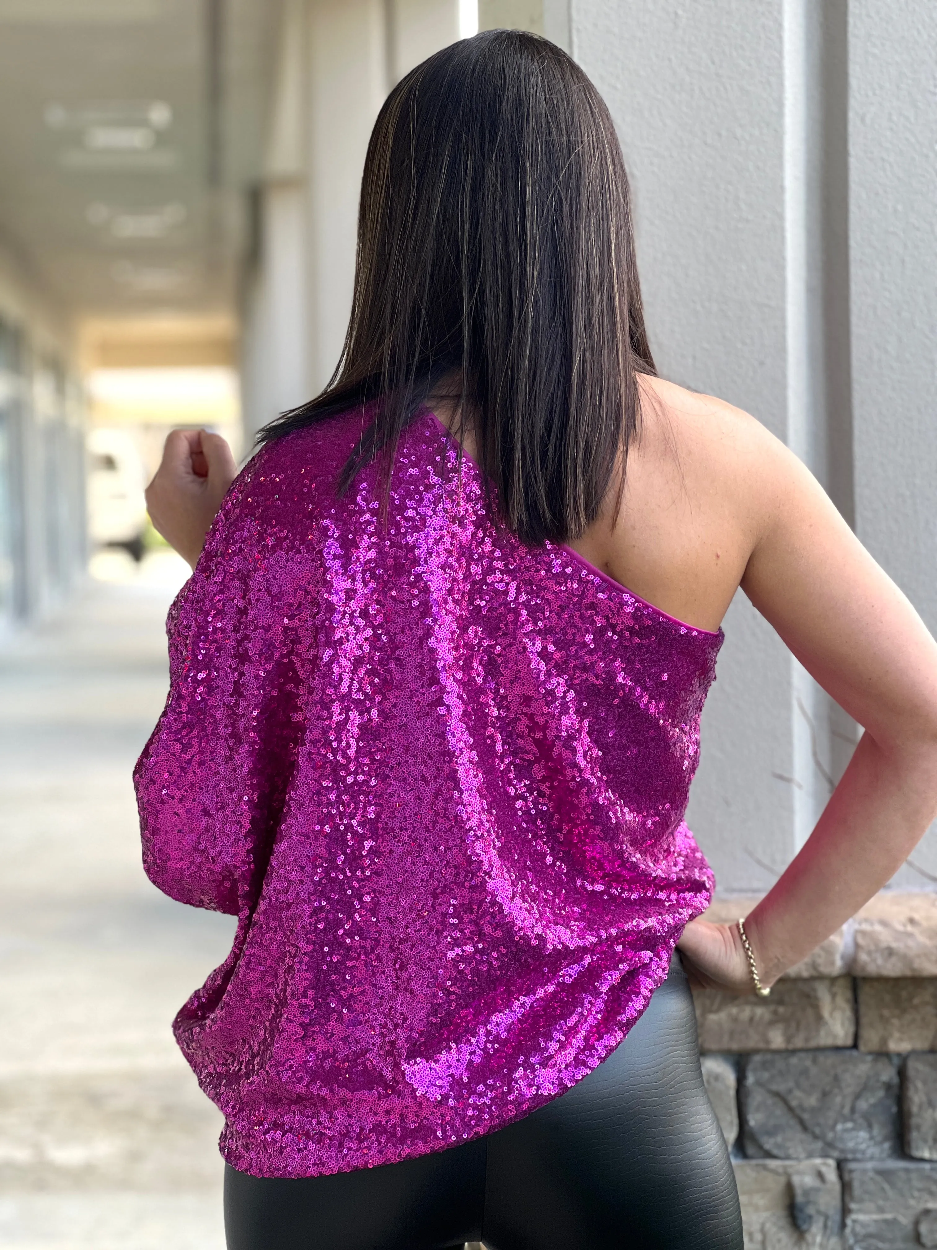 "Anto" One Shoulder Top