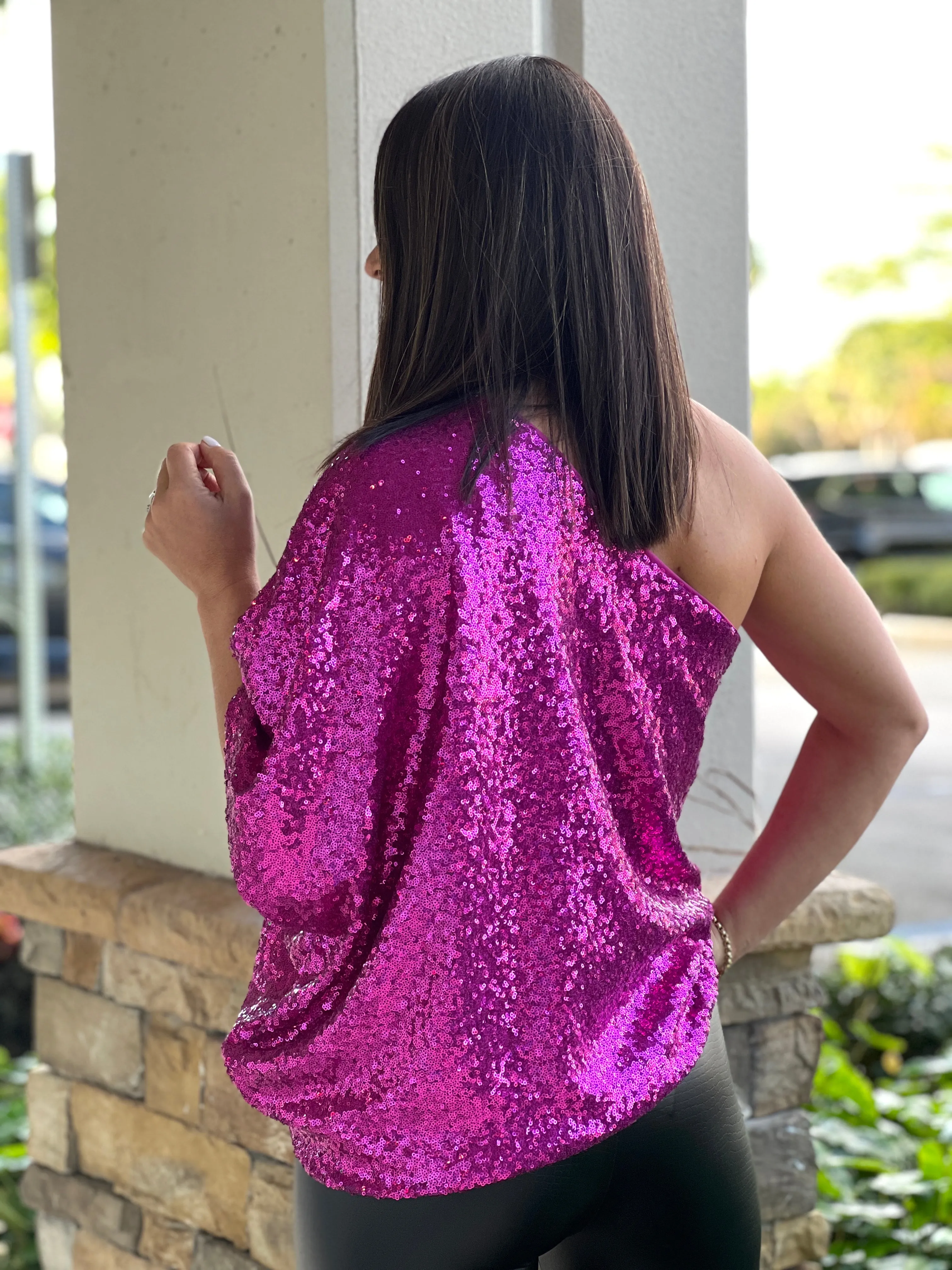 "Anto" One Shoulder Top
