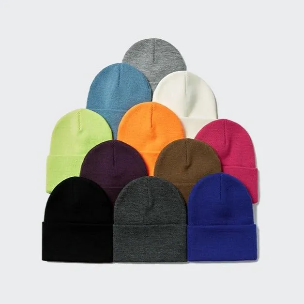 "CAPCUFF" Bonnet Streetwear Noir - URB1™