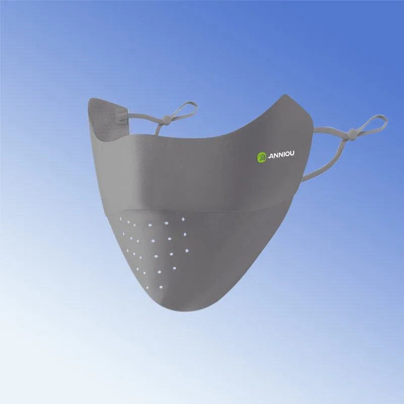 Raw Yarn Seamless Sun Protection Mask