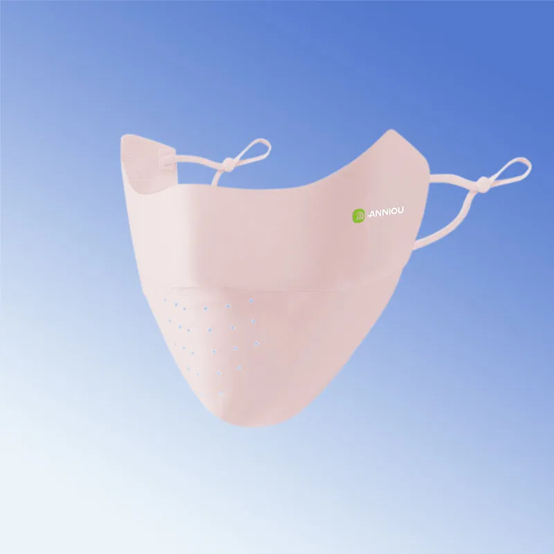 Raw Yarn Seamless Sun Protection Mask
