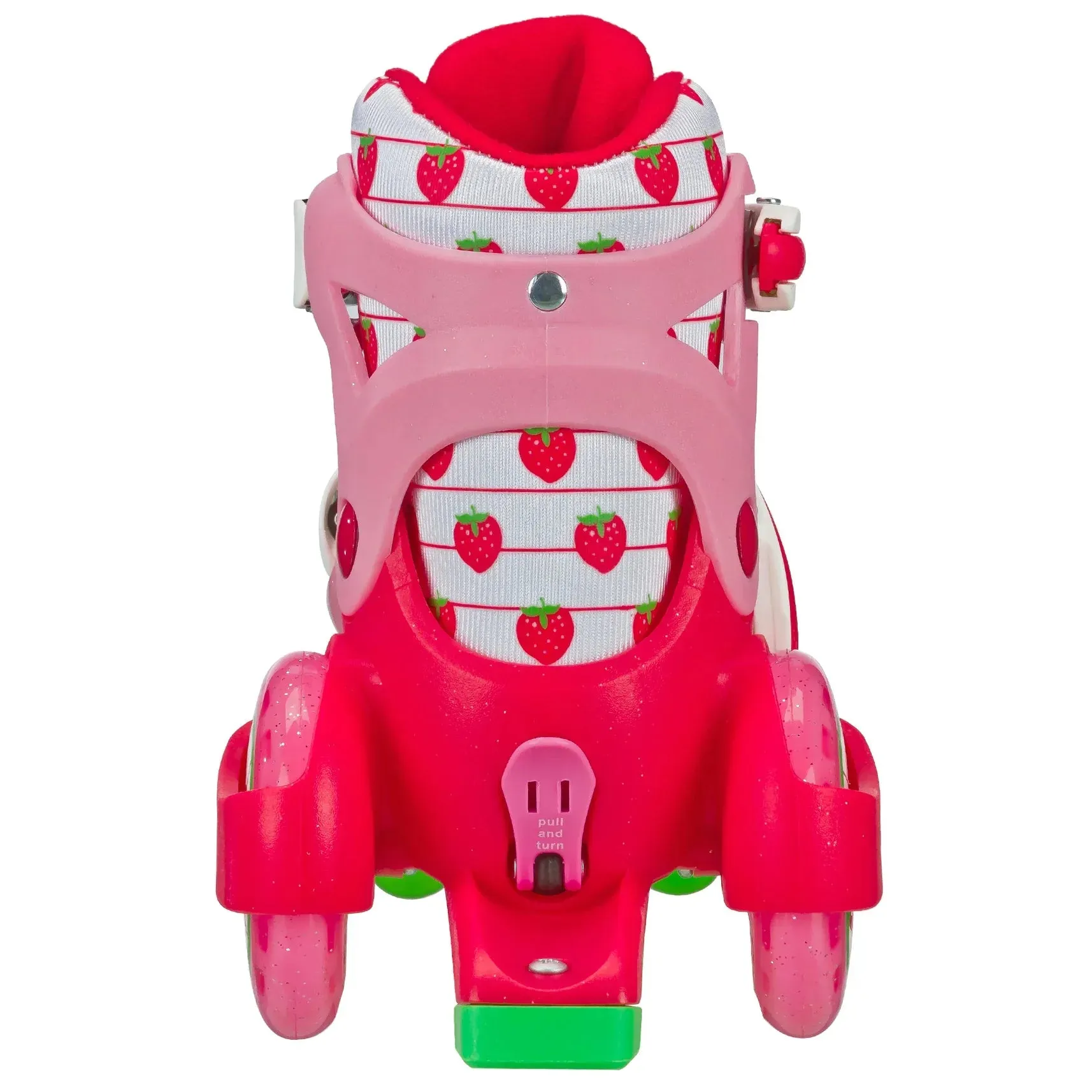 RDS Fun Roll Adjustable Skates - Strawberry