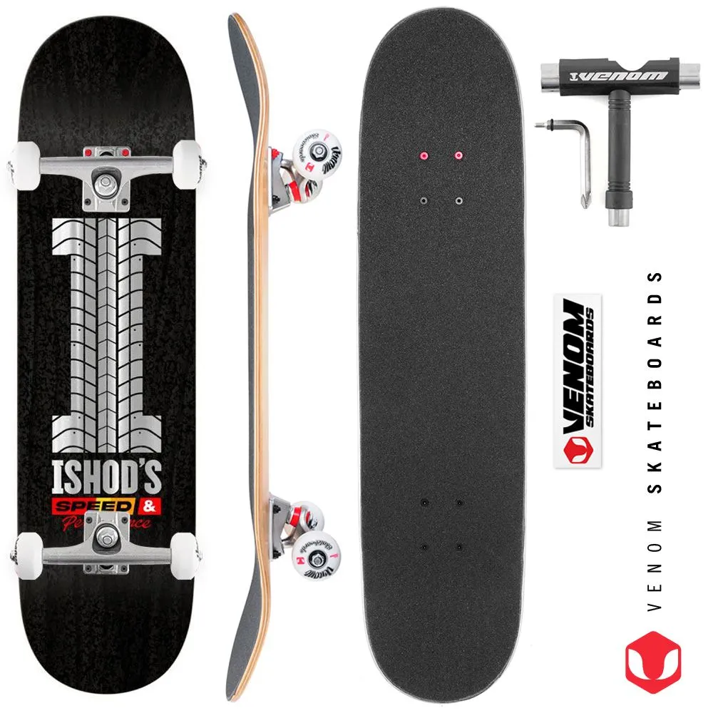 Real Pro Deck Ishod Speedway Custom Complete Skateboard - 8.38"
