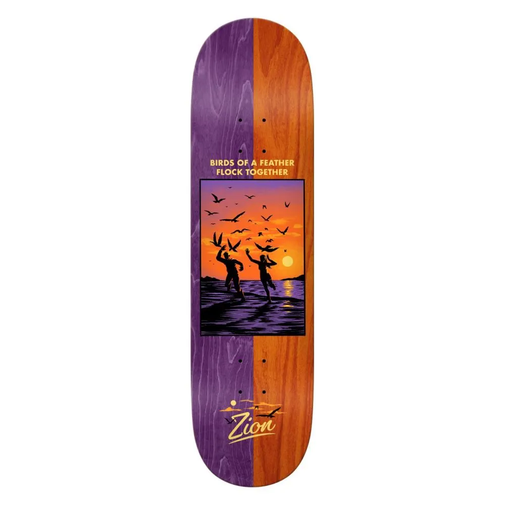 Real s Zion Bright Side x Venom Custom Complete Skateboard - 8.5"
