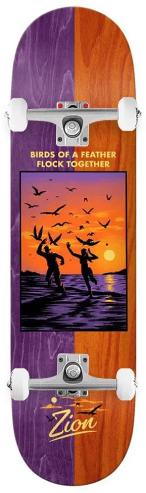 Real s Zion Bright Side x Venom Custom Complete Skateboard - 8.5"