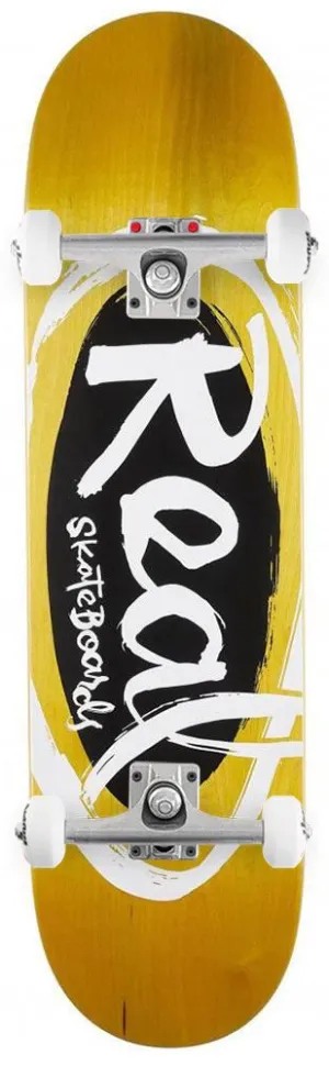 Real Team Oval Natas Custom Complete Skateboard - 8.06"