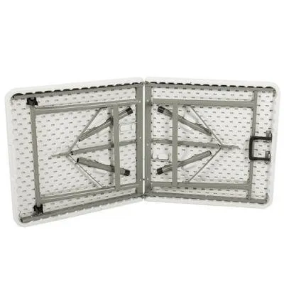 Rectangular Folding Table 1.22cm White ZK-122E
