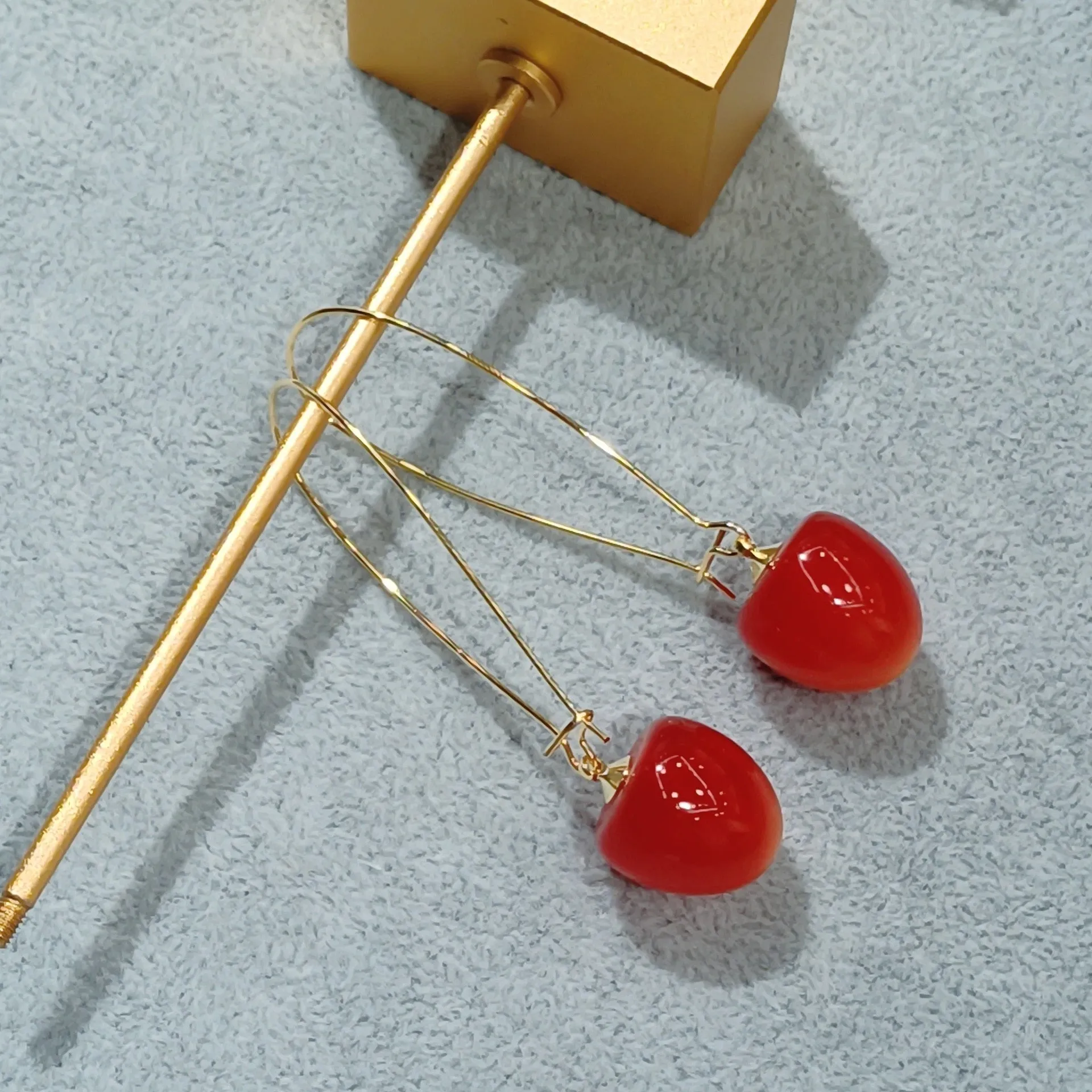 Red Cherry Earrings