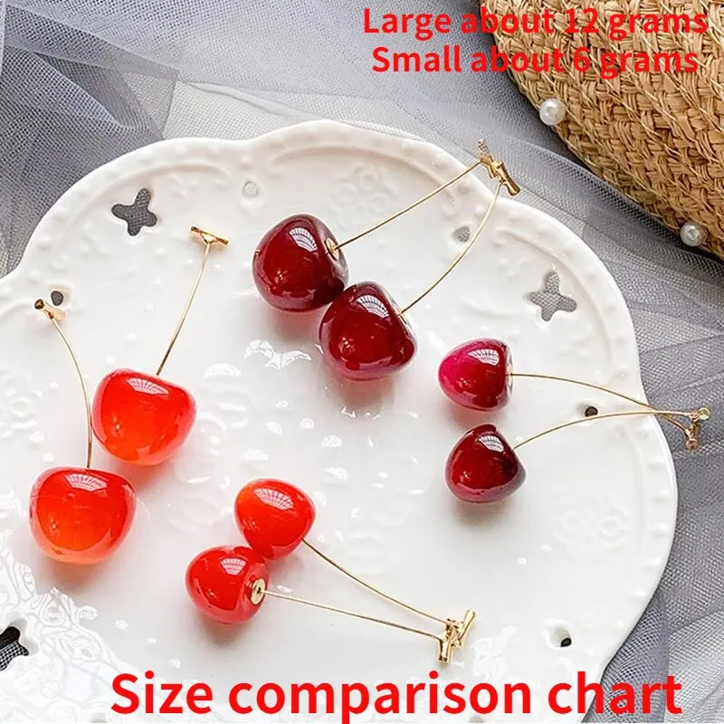 Red Cherry Earrings